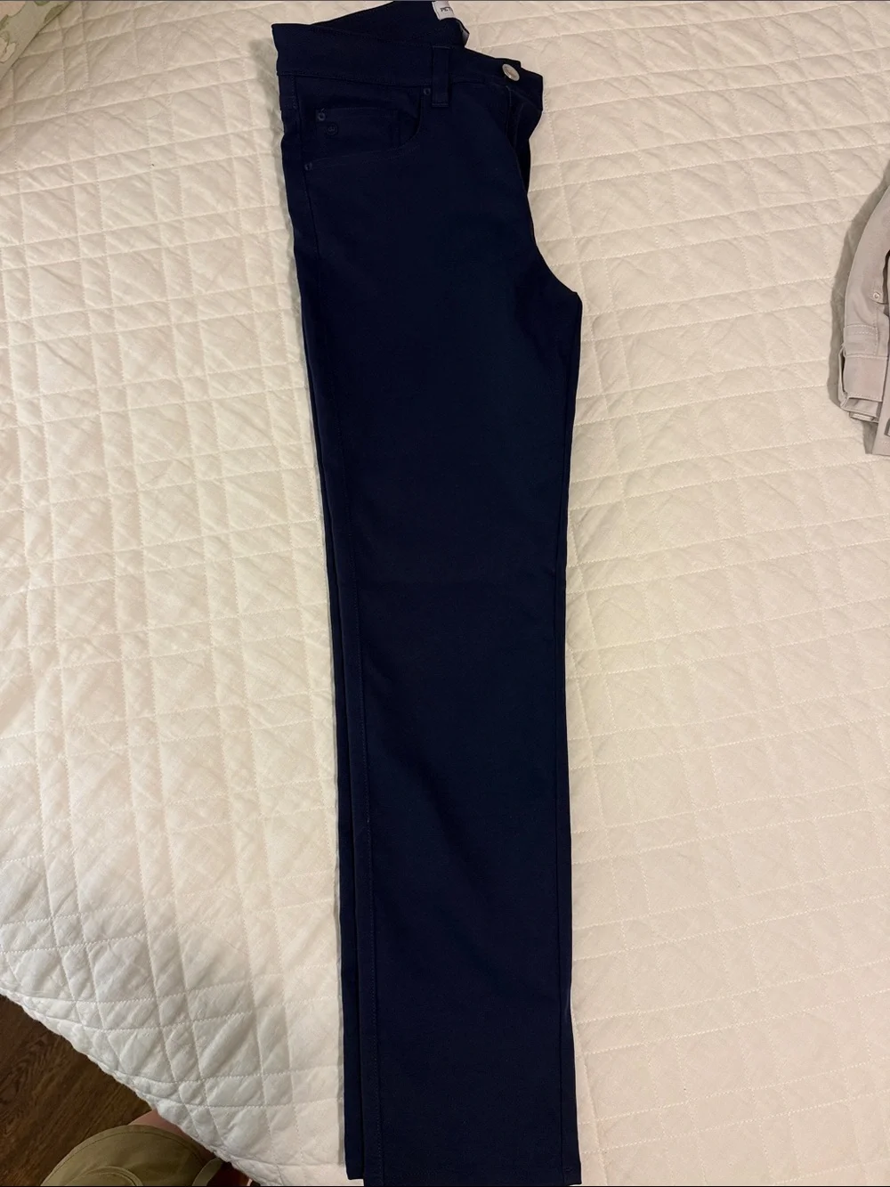 Youth Peter Millar Navy Blue Stretch Pants